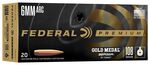 Gold Medal Berger, 6mm ARC, 108 Grain, Berger BT Target, 2650 fps